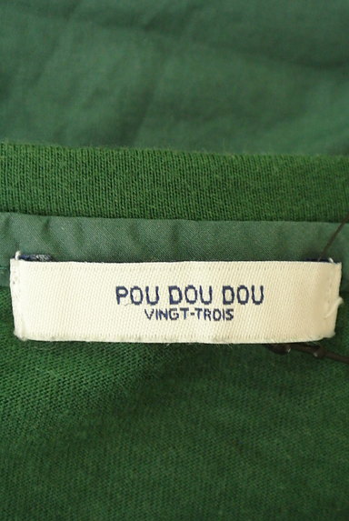 POU DOU DOU（プードゥドゥ）の古着「フラワー刺繍異素材切替トップス（カットソー・プルオーバー）」大画像６へ