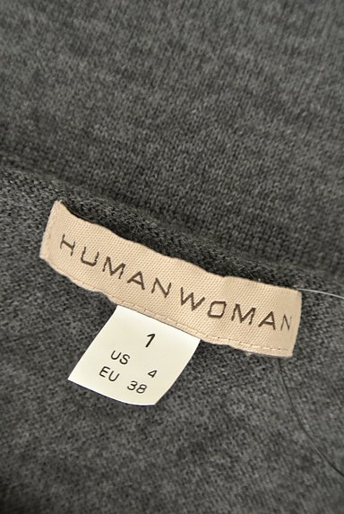 HUMAN WOMAN（ヒューマンウーマン）の古着「無地シンプルニット（ニット）」大画像６へ