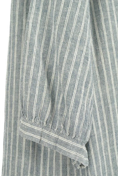 SM2（サマンサモスモス）の古着「スキッパー襟くすみ７分袖カットソー（カットソー・プルオーバー）」大画像５へ