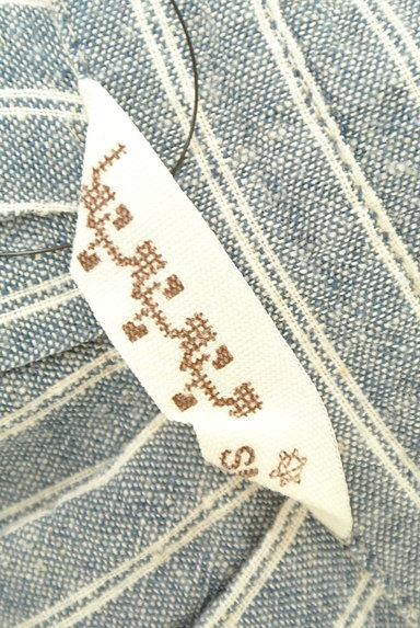 SM2（サマンサモスモス）の古着「スキッパー襟くすみ７分袖カットソー（カットソー・プルオーバー）」大画像６へ