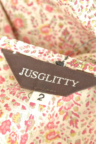 JUSGLITTY（ジャスグリッティー）の古着「ペイズリー花柄レース７分袖ブラウス（カットソー・プルオーバー）」大画像６へ