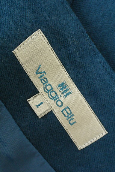 Viaggio Blu（ビアッジョブルー）の古着「ステッチラインひざ丈ギャザースカート（スカート）」大画像６へ