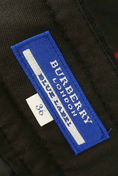 BURBERRY BLUE LABEL（バーバリーブルーレーベル）の古着「ウール台形ラップミニスカート（ミニスカート）」大画像６へ