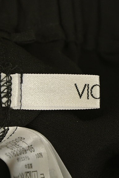 VICKY（ビッキー）の古着「ベーシック黒テーパードパンツ（パンツ）」大画像６へ