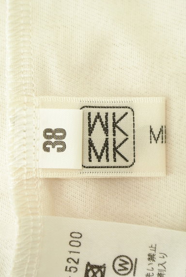 MK MICHEL KLEIN（エムケーミッシェルクラン）の古着「袖リボンVネックプルオーバー（カットソー・プルオーバー）」大画像６へ