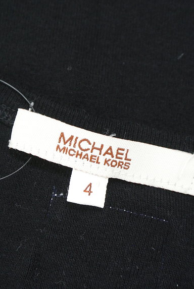 MICHAEL KORS（マイケルコース）の古着「ワンポイントラベル黒タンクトップ（キャミソール・タンクトップ）」大画像６へ