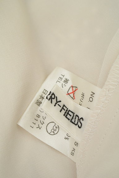 STRAWBERRY-FIELDS（ストロベリーフィールズ）の古着「衿ビジューサテンパフ袖ブラウス（カットソー・プルオーバー）」大画像６へ