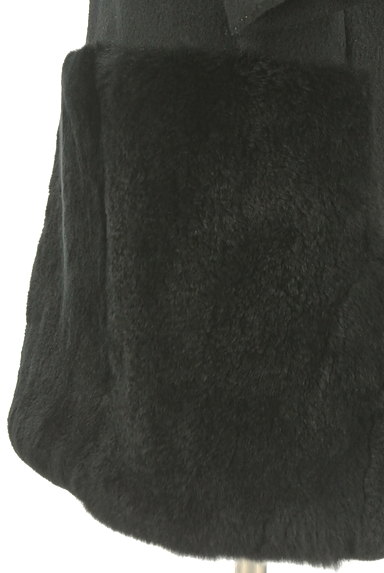 Demi-Luxe BEAMS（デミルクスビームス）の古着「裾ファーＶネックロングコート（コート）」大画像５へ