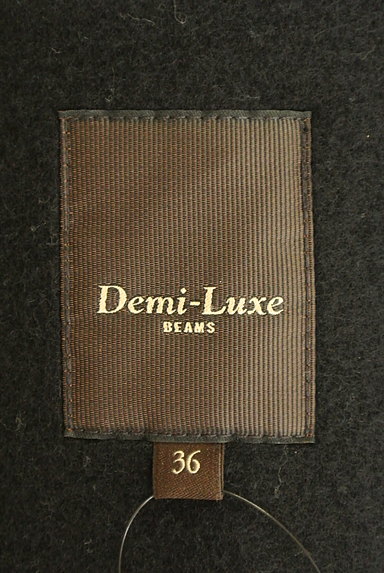 Demi-Luxe BEAMS（デミルクスビームス）の古着「裾ファーＶネックロングコート（コート）」大画像６へ