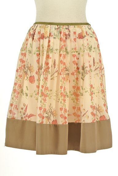 Lois CRAYON（ロイスクレヨン）の古着「花柄シフォンスカート（スカート）」大画像１へ