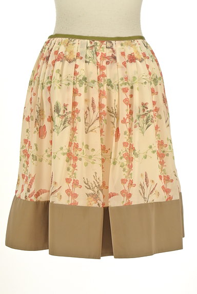 Lois CRAYON（ロイスクレヨン）の古着「花柄シフォンスカート（スカート）」大画像２へ