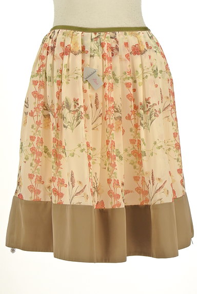 Lois CRAYON（ロイスクレヨン）の古着「花柄シフォンスカート（スカート）」大画像４へ