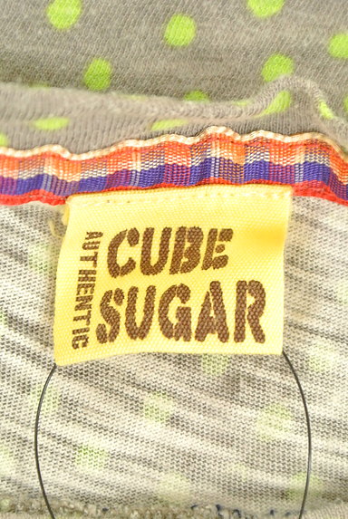 CUBE SUGAR（キューブシュガー）の古着「ランダムドットカットソー（Ｔシャツ）」大画像６へ