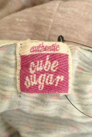 CUBE SUGAR（キューブシュガー）の古着「ドット柄コットンパーカー（カーディガン・ボレロ）」大画像６へ