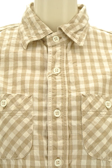 OMNIGOD（オムニゴッド）の古着「ブロックチェック柄シャツ（カジュアルシャツ）」大画像４へ