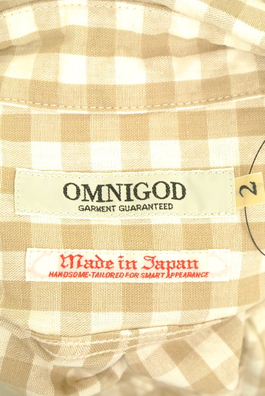 OMNIGOD（オムニゴッド）の古着「ブロックチェック柄シャツ（カジュアルシャツ）」大画像６へ