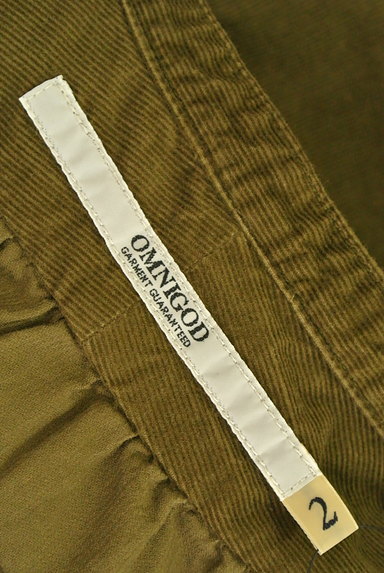 OMNIGOD（オムニゴッド）の古着「ノーカラーコーデュロイプルオーバー（カジュアルシャツ）」大画像６へ