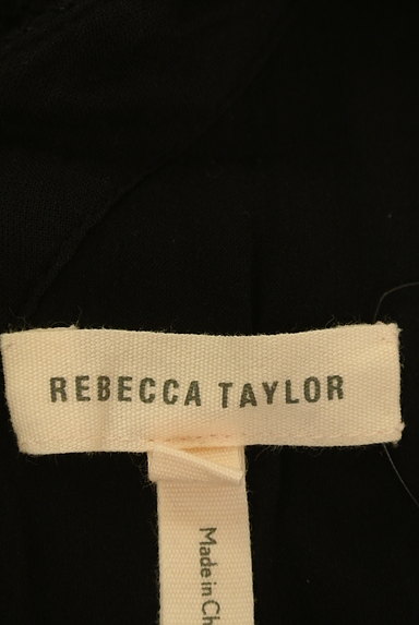 REBECCA TAYLOR（レベッカテイラー）の古着「ウエストリボンＶネック刺繍ワンピース（キャミワンピース）」大画像６へ