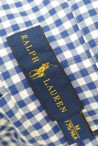 Ralph Lauren（ラルフローレン）の古着「ワンポイントギンガムチェックシャツ（カジュアルシャツ）」大画像６へ