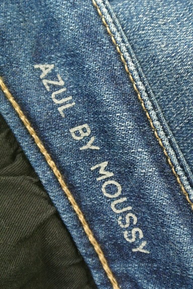 AZUL by moussy（アズールバイマウジー）の古着「シンプルスキニーデニム（デニムパンツ）」大画像６へ