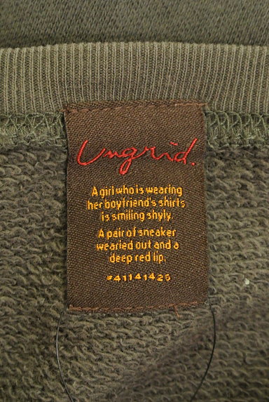Ungrid（アングリッド）の古着「ミッキープリントスウェットトップス（スウェット・パーカー）」大画像６へ