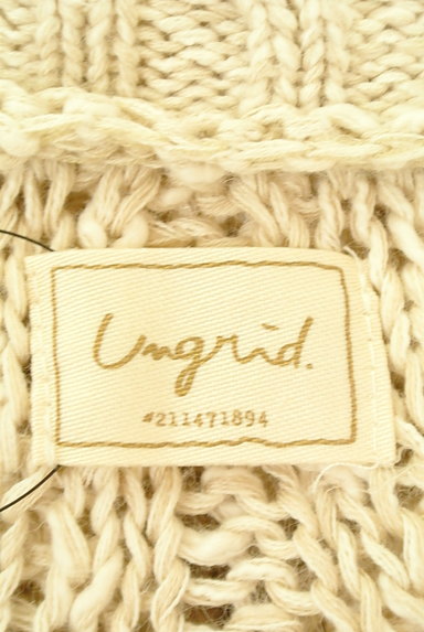 Ungrid（アングリッド）の古着「ローゲージケーブルニット（ニット）」大画像６へ