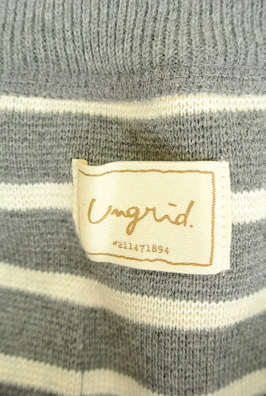 Ungrid（アングリッド）の古着「ボーダータイトニットミニスカート（ミニスカート）」大画像６へ