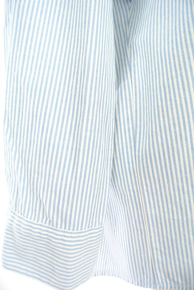 Ungrid（アングリッド）の古着「ストライプ柄ロングシャツ（カジュアルシャツ）」大画像５へ