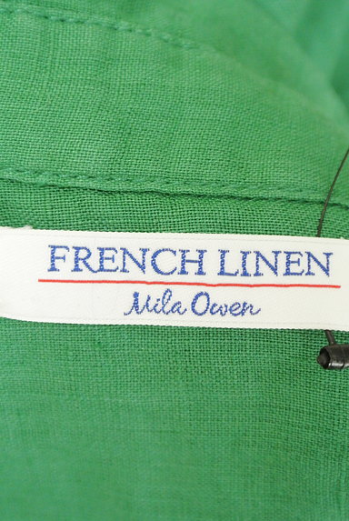 Mila Owen（ミラオーウェン）の古着「アシンメトリーリネンシャツ（カジュアルシャツ）」大画像６へ