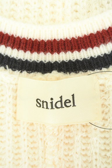 Snidel（スナイデル）の古着「ライン入りカーディガン（カーディガン・ボレロ）」大画像６へ