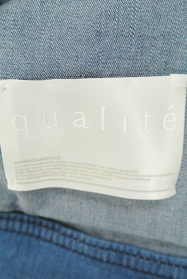 qualite（カリテ）の古着「ライトデニムジャケット（ジャケット）」大画像６へ
