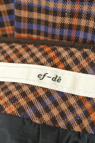 ef-de（エフデ）の古着「チェック柄ラップ風ショートパンツ（ショートパンツ・ハーフパンツ）」大画像６へ