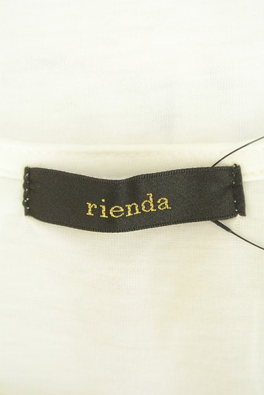 rienda（リエンダ）の古着「コンパクト丈半袖ロゴＴシャツ（Ｔシャツ）」大画像６へ