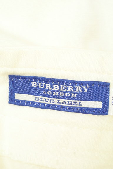 BURBERRY BLUE LABEL（バーバリーブルーレーベル）の古着「大人ホワイトデニムひざ上丈スカート（スカート）」大画像６へ