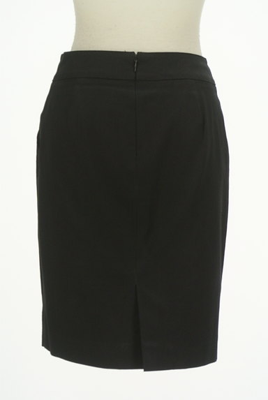 COUP DE CHANCE（クードシャンス）の古着「シンプル黒セミタイトひざ上丈スカート（スカート）」大画像２へ
