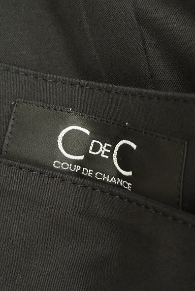 COUP DE CHANCE（クードシャンス）の古着「シンプル黒セミタイトひざ上丈スカート（スカート）」大画像６へ
