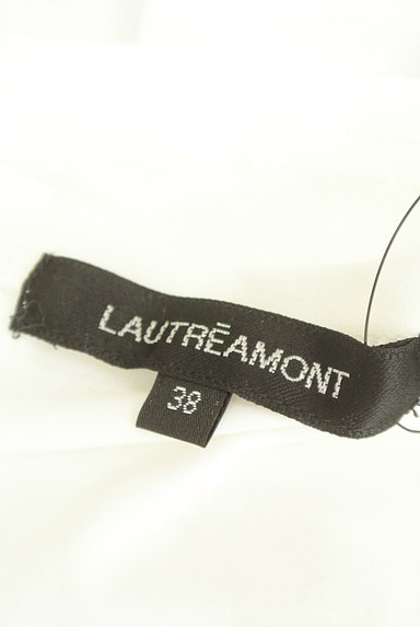 LAUTREAMONT（ロートレアモン）の古着「裾フリルペプラム長袖カットソー（カットソー・プルオーバー）」大画像６へ