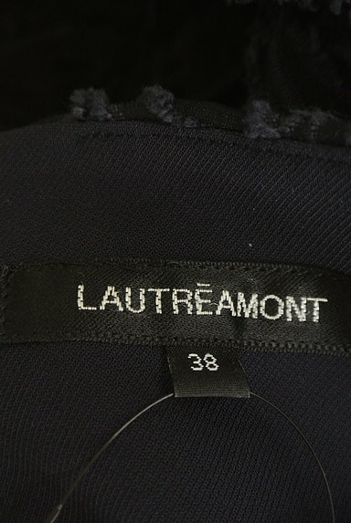 LAUTREAMONT（ロートレアモン）の古着「フラワー刺繍×無地切替ワンピース（ワンピース・チュニック）」大画像６へ