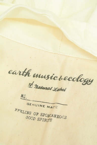 earth music&ecology（アースミュージック＆エコロジー）の古着「襟ドレープ長袖ブラウスカットソー（カットソー・プルオーバー）」大画像６へ