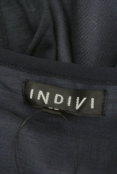 INDIVI（インディヴィ）の古着「異素材切替７分袖カットソー（カットソー・プルオーバー）」大画像６へ