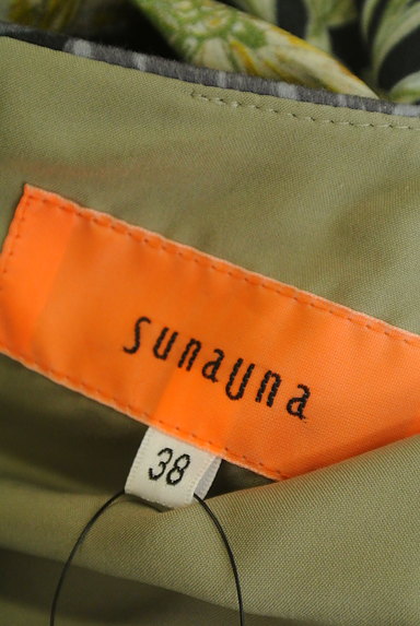 SunaUna（スーナウーナ）の古着「花柄切替長袖膝下丈ワンピース（ワンピース・チュニック）」大画像６へ