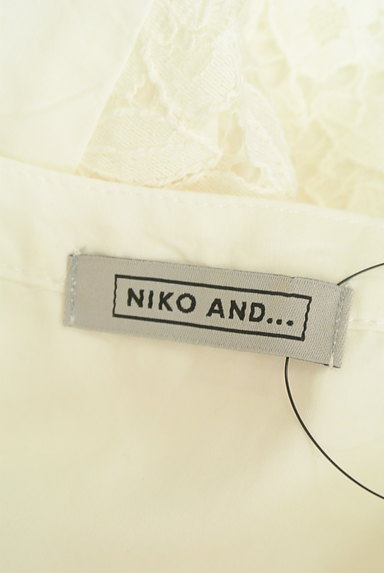 niko and...（ニコ アンド）の古着「後レーススキッパー７分袖シャツ（カジュアルシャツ）」大画像６へ