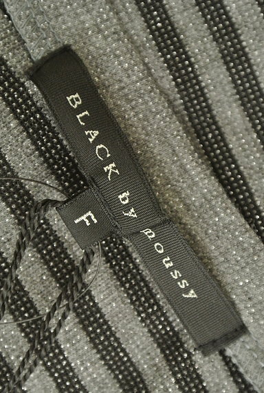 BLACK BY MOUSSY（ブラックバイマウジー）の古着「チュニック丈ボーダーカットソー（Ｔシャツ）」大画像６へ