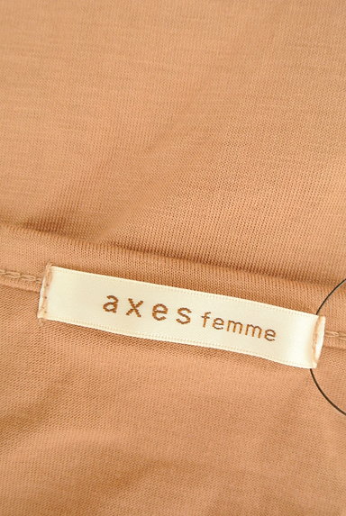 axes femme（アクシーズファム）の古着「ブローチ付きシフォンフリルカットソー（カットソー・プルオーバー）」大画像６へ