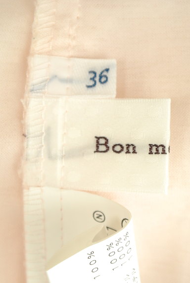 Bon mercerie（ボンメルスリー）の古着「肩リボンチュールレーストップス（カットソー・プルオーバー）」大画像６へ