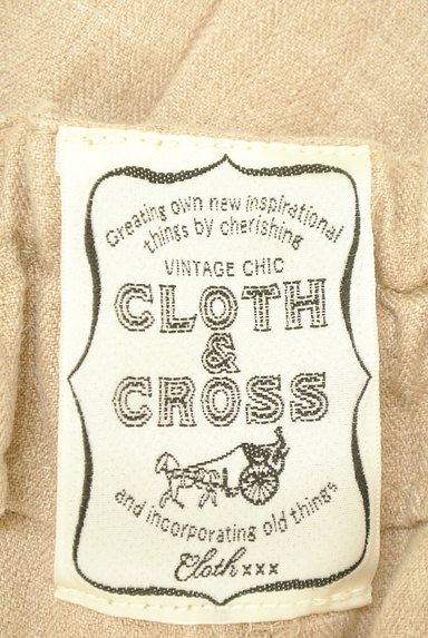 Cloth&Cross（クロス＆クロス）の古着「リネンワイドパンツ（パンツ）」大画像６へ
