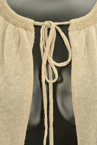 Cloth&Cross（クロス＆クロス）の古着「五分袖リネンMIX羽織カーディガン（カーディガン・ボレロ）」大画像４へ