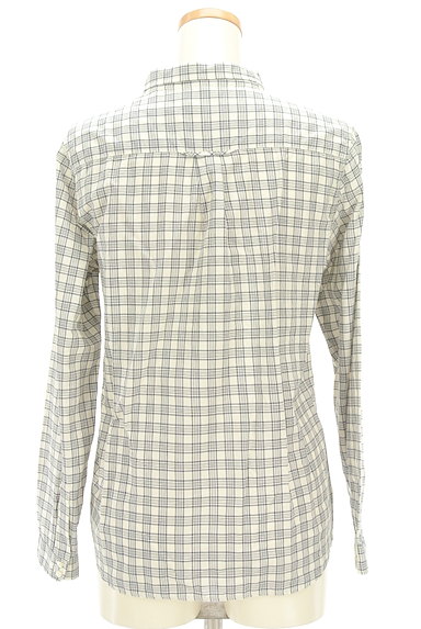Cloth&Cross（クロス＆クロス）の古着「チェック柄コットンシャツ（カジュアルシャツ）」大画像２へ