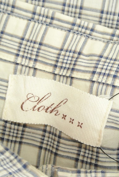 Cloth&Cross（クロス＆クロス）の古着「チェック柄コットンシャツ（カジュアルシャツ）」大画像６へ