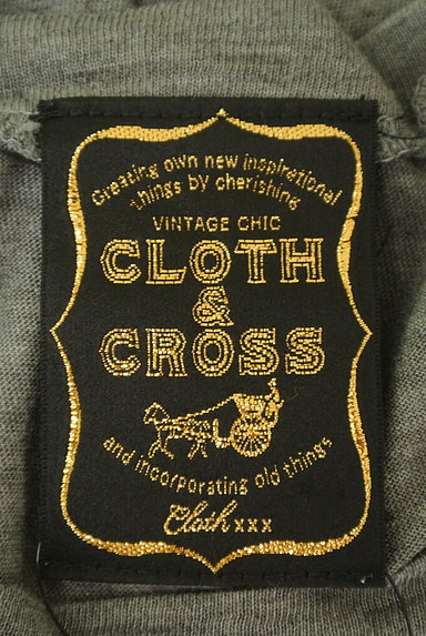 Cloth&Cross（クロス＆クロス）の古着「ルーズロゴTシャツ（Ｔシャツ）」大画像６へ